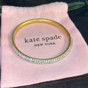 Kate spade gold bangle barely used